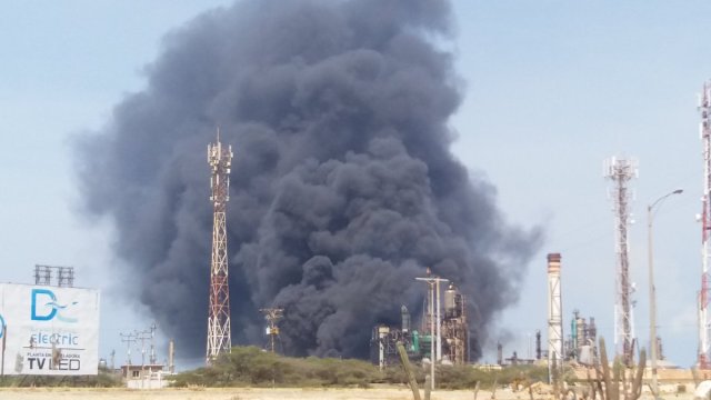 Incendio en Amuay - 22 de marzo 17