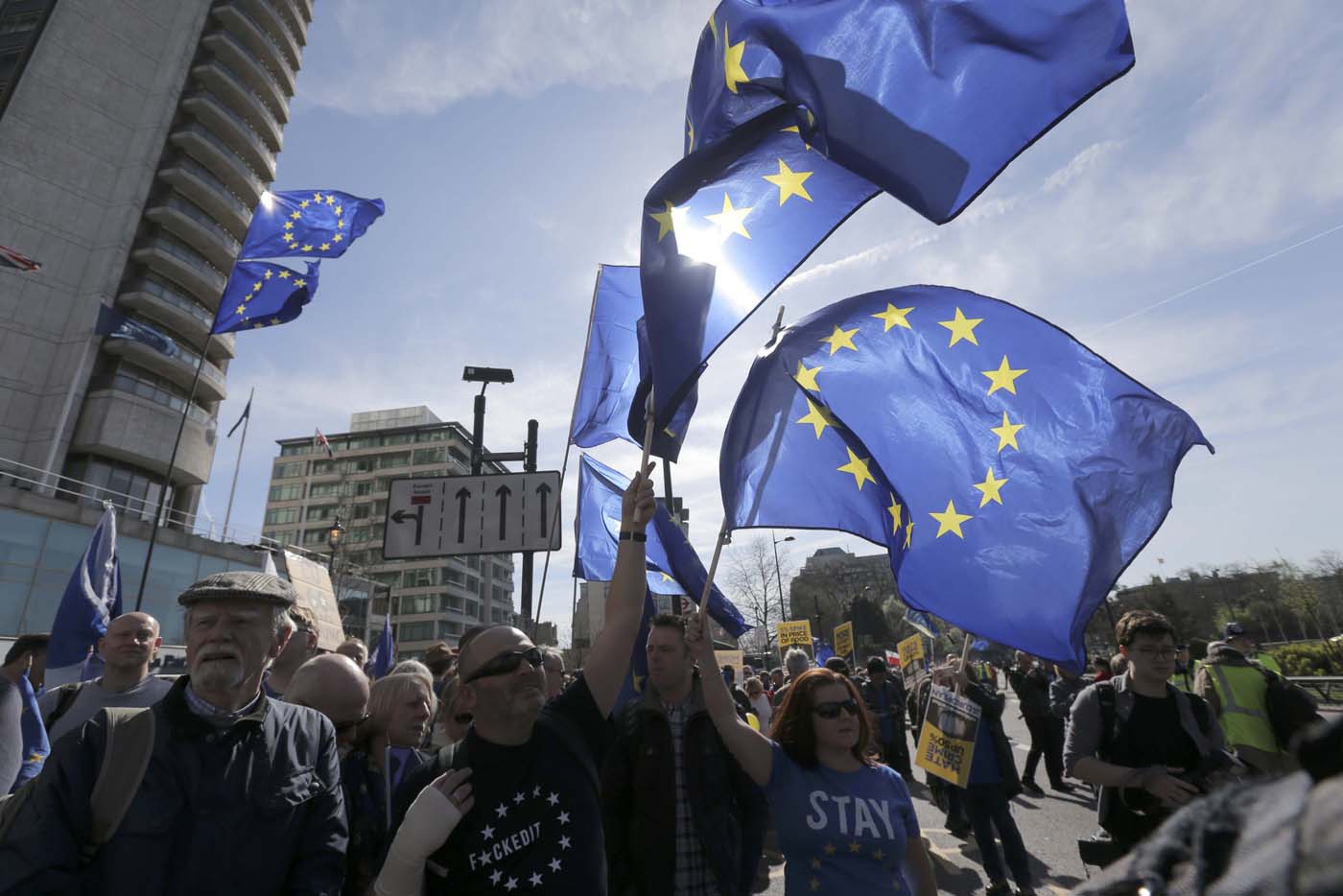 Londres le dice “no” al Brexit (fotos)