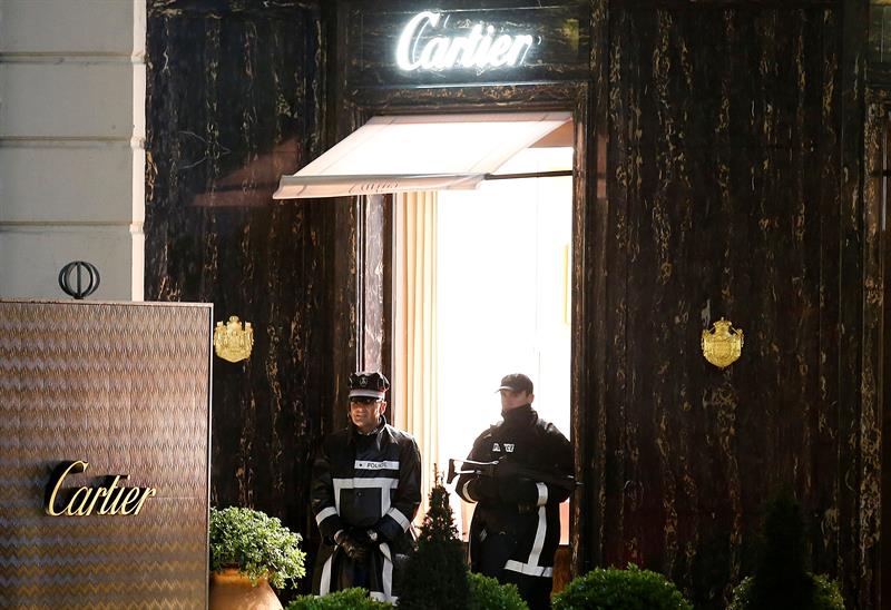 Recuperado el millonario botín del atraco a la joyería Cartier de Mónaco