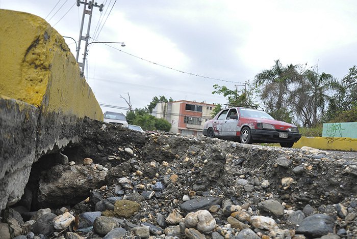 Cede tramo del puente de El Palmar en Cabudare