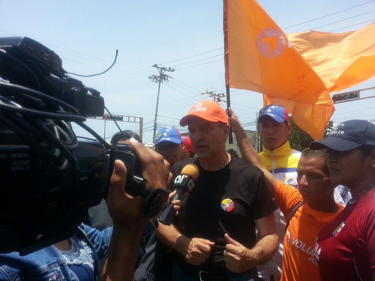 Luis Stefanelli: Condenó ataques contra manifestaciones opositoras