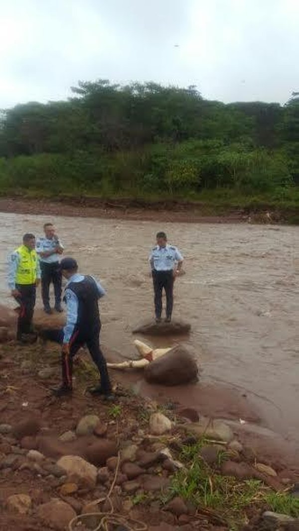 cadáver mutilado en río Torbes