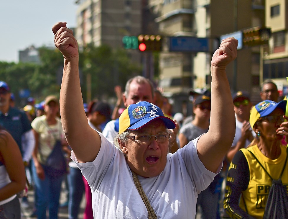 Los pobres también marchan contra Maduro