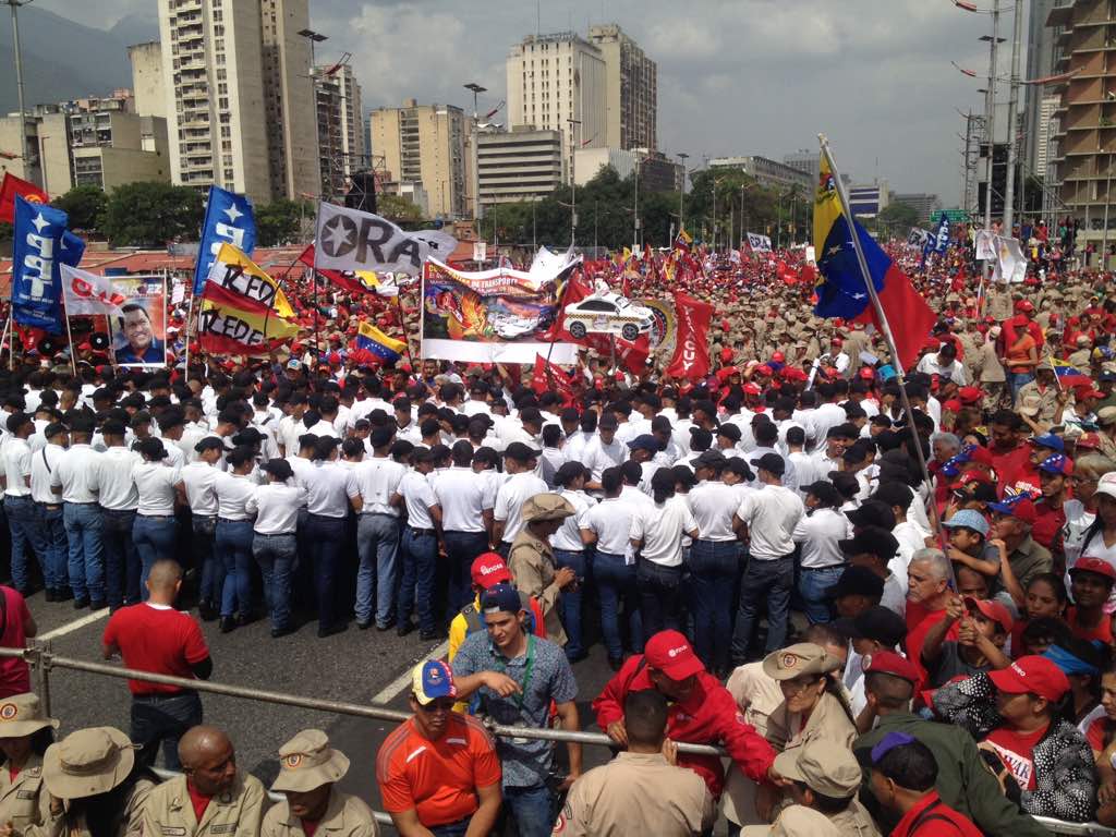 ¿Cómo te quedó ese ojo Nicolás?… La Patilla se subió a la tarima chavista en La Bolívar y sacó estas FOTOS