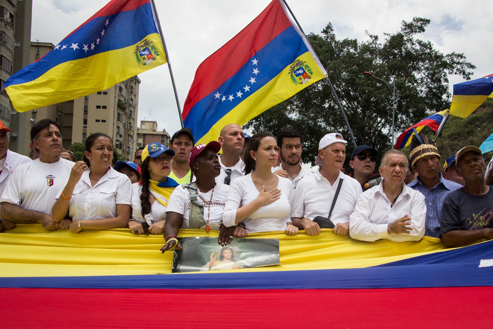 María Corina Machado: Venezuela es una sola y no permitiremos ni un muerto más