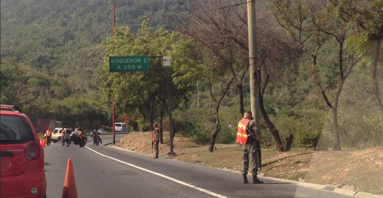 Cerrados túneles en la autopista Caracas-La Guaira