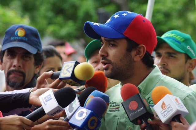 Secretario nacional de Copei, Robert García