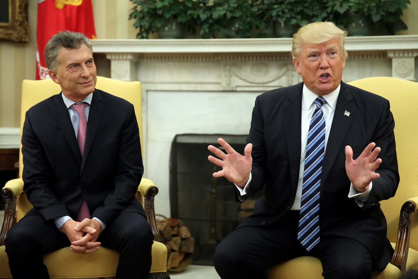 Macri habla con Trump de su preocupación por aranceles al acero y aluminio