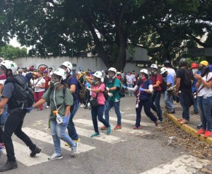 ¡Héroes! Brigada de primeros auxilios, Cruz Verde presente en La Castellana (Fotos)