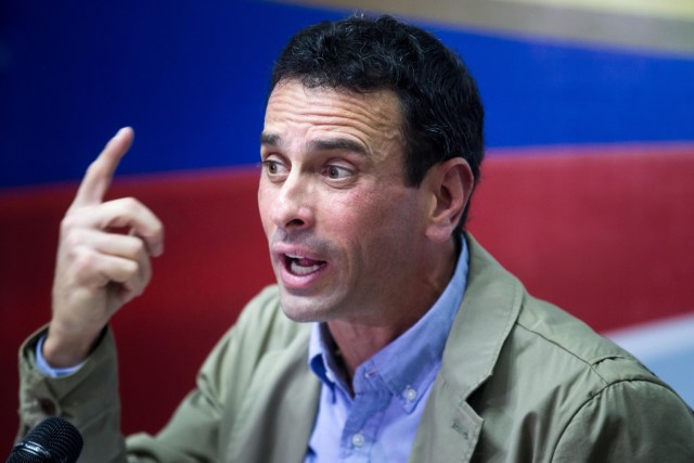 El gobernador del estado Miranda, Henrique Capriles (Foto: EFE)