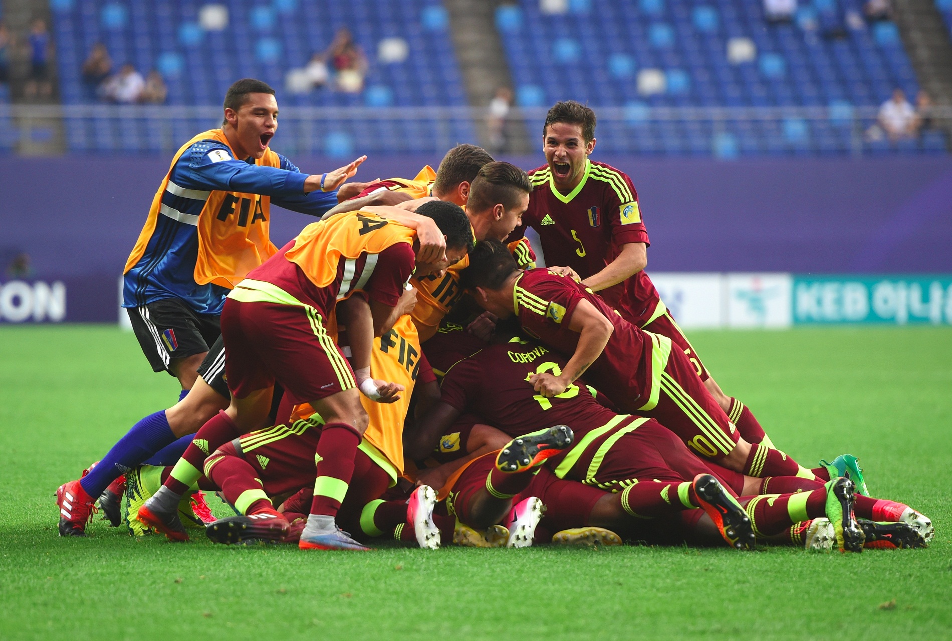 La Vinotinto Sub20 alumbra desde Corea del Sur el futuro de Venezuela