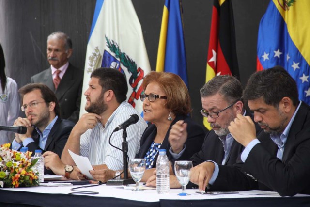 La alcaldesa Metropolitana encargada, Helen Fernández