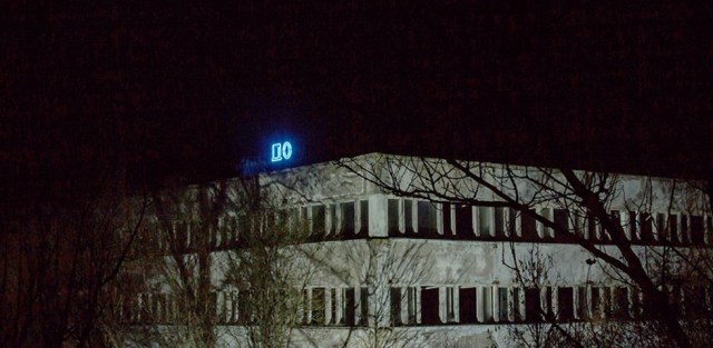 Encienden luces en el lugar de la catástrofe de Chernóbil