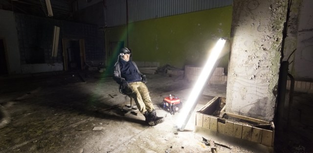 Encienden luces en el lugar de la catástrofe de Chernóbil