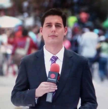 Periodista herido de Televen 