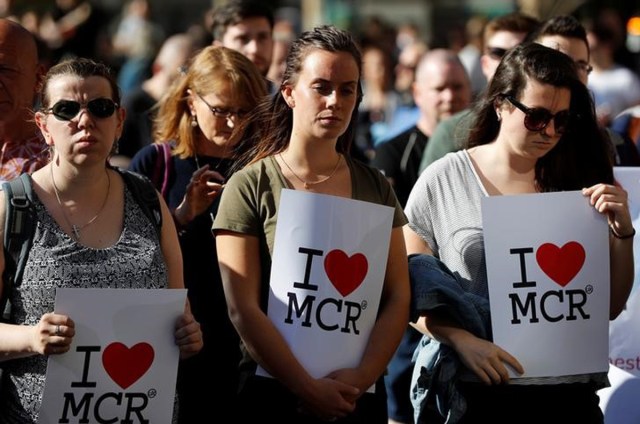 Homenaje a las víctimas de Manchester / REUTERS/Darren Staples