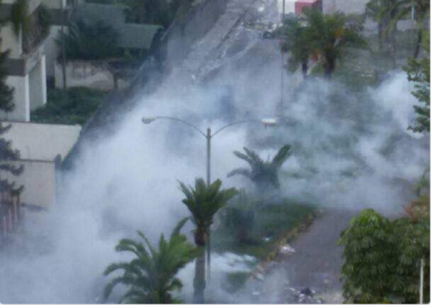 Represion en los nuevos teques