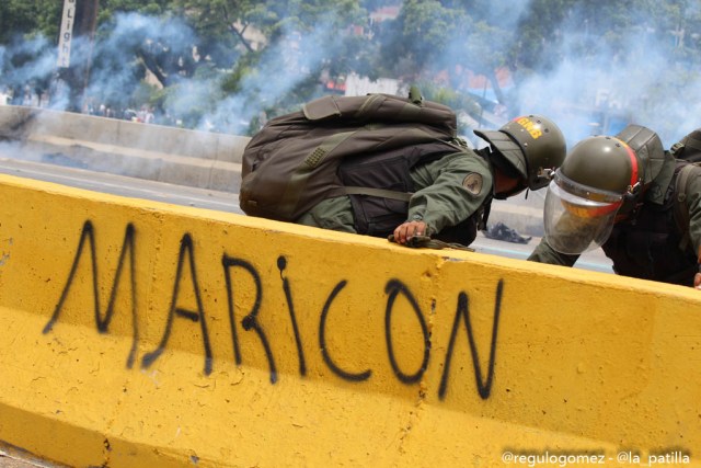 Represión en la Autopista Francisco Farjardo (12)