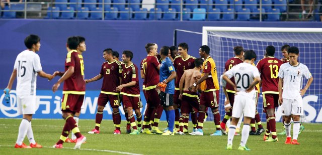 La vinotinto está en cuartos de final del Mundial Sub20 en Corea del Sur (Foto: EFE)
