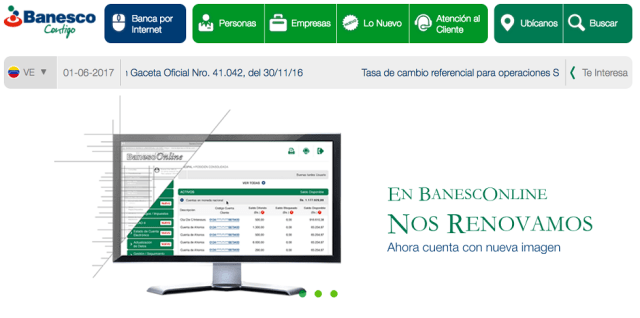 Banesco-BanescOnline-NuevaImagen-Portal