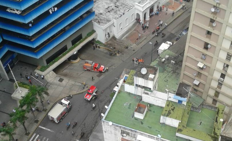 Protección Civil y Cruz Roja atienden a heridos y afectados por lacrimógenas en La Candelaria