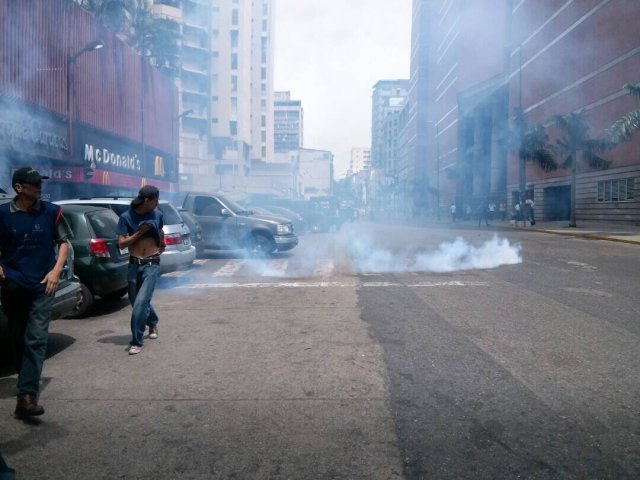 Represión La Candelaria