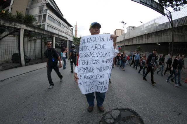 Marcha de los caídos este 330Jun / Foto: Régulo Gómez 