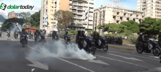 La GNB arremetió nuevamente contra la prensa nacional e internacional. Foto: Capture