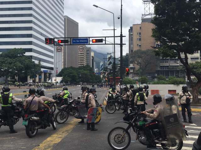 PNB en adyacencias de Altamira. Foto: Esteninf Olivares