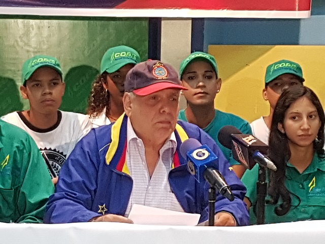 Enrique Mendoza, coordinador Nacional de validación del partido Social Cristiano COPEI // Foto Prensa