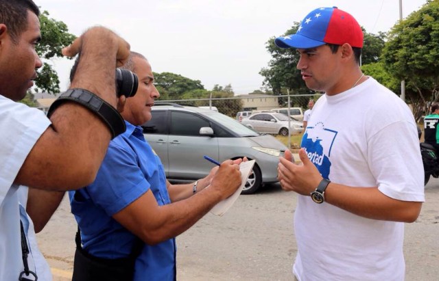 El dirigente opositor, Morel David Rodríguez Salcedo