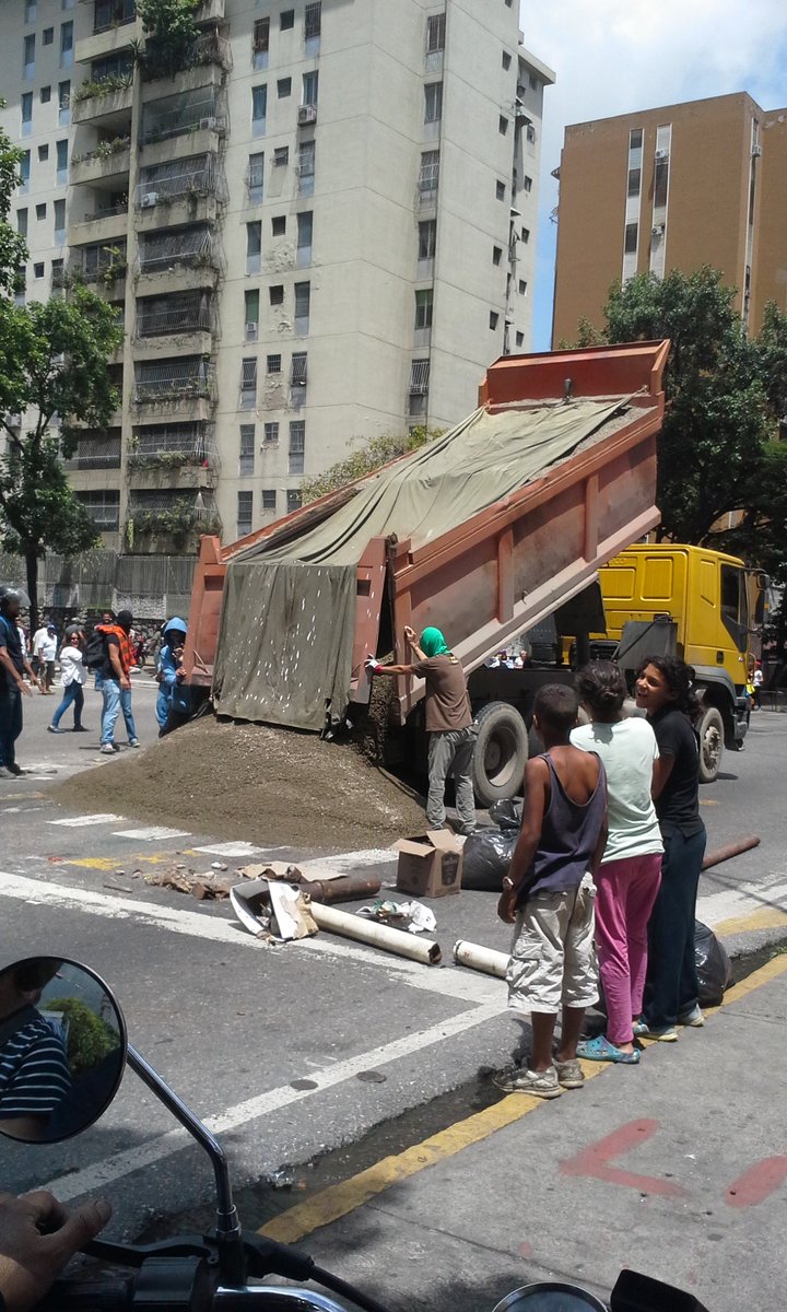 La Urbina también salió a trancar este #26Jun