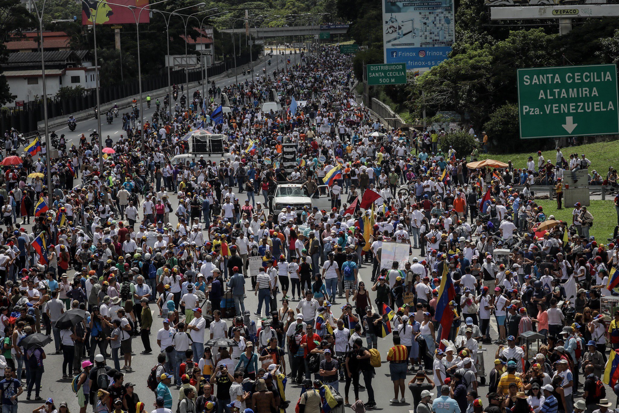 MUD: Trancazo a partir de las 4 am en el interior del país y mega marcha en Caracas a las 10 am #30Jul