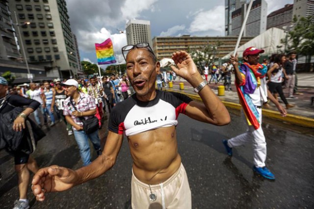 Marcha del Orgullo Gay en Caracas / Foto: EFE