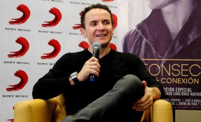 El cantautor colombiano, Fonseca (Foto: EFE)