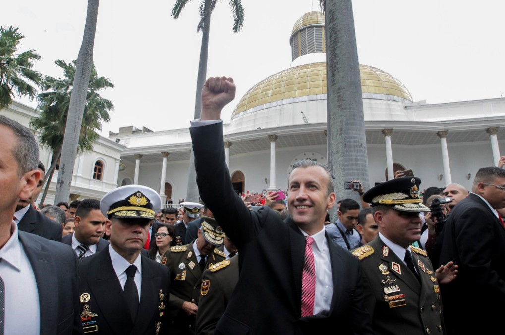 El Aissami convocó al “pueblo de a pie” al Hemiciclo antes del asalto a la AN (+VIDEO)