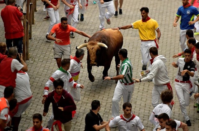 Quince personas han fallecido desde 1911 en estas fiestas, la última en 2009. El año pasado 87 participantes resultaron heridos, entre ellos 12 por cornadas. LA PRENSA/AP