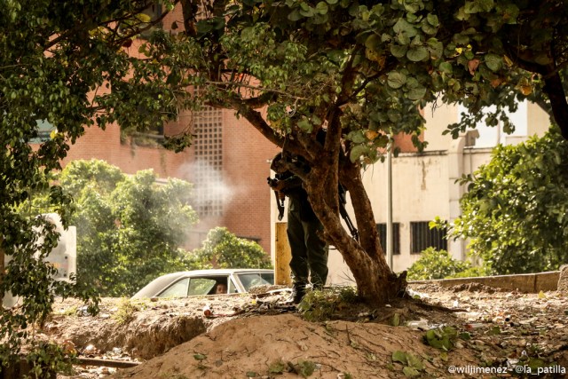 Lo que usted no vio de la concentración por los 100 días de resistencia. Fotos: LaPatilla.com