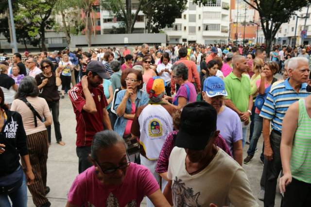 Punto soberano en Parque Carabobo / Foto: Will Jiménez