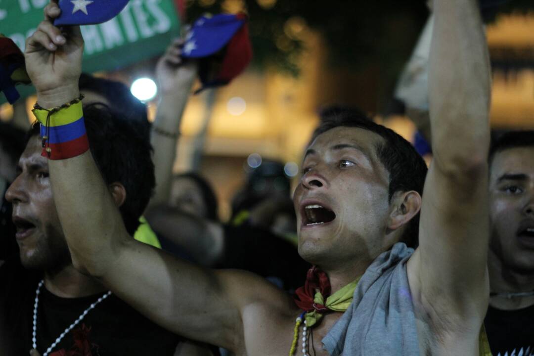 ¡Llegaron los gochos nojo..! Momento en que estudiantes tachirenses arribaron a Caracas (Video)