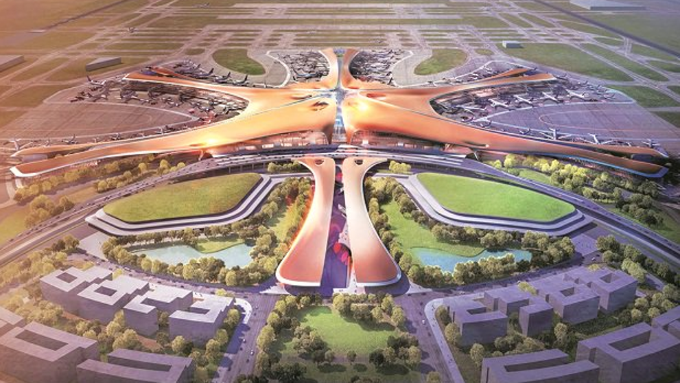 El aeropuerto más grande del mundo estará en China