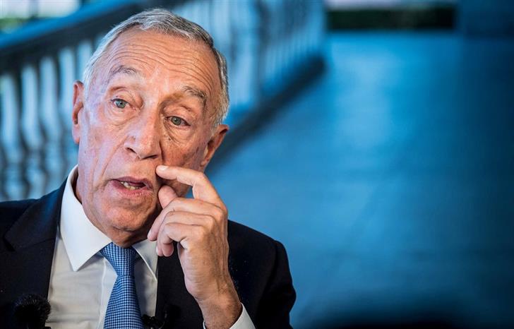 Presidente de Portugal aislado en su residencia por posible contagio de coronavirus