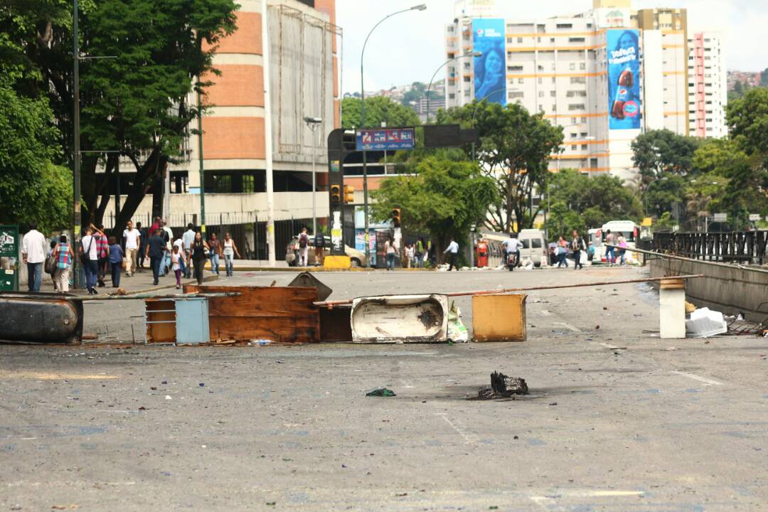 Así se desarrolló el trancanzo en La California y parte de Altamira este #31Jul