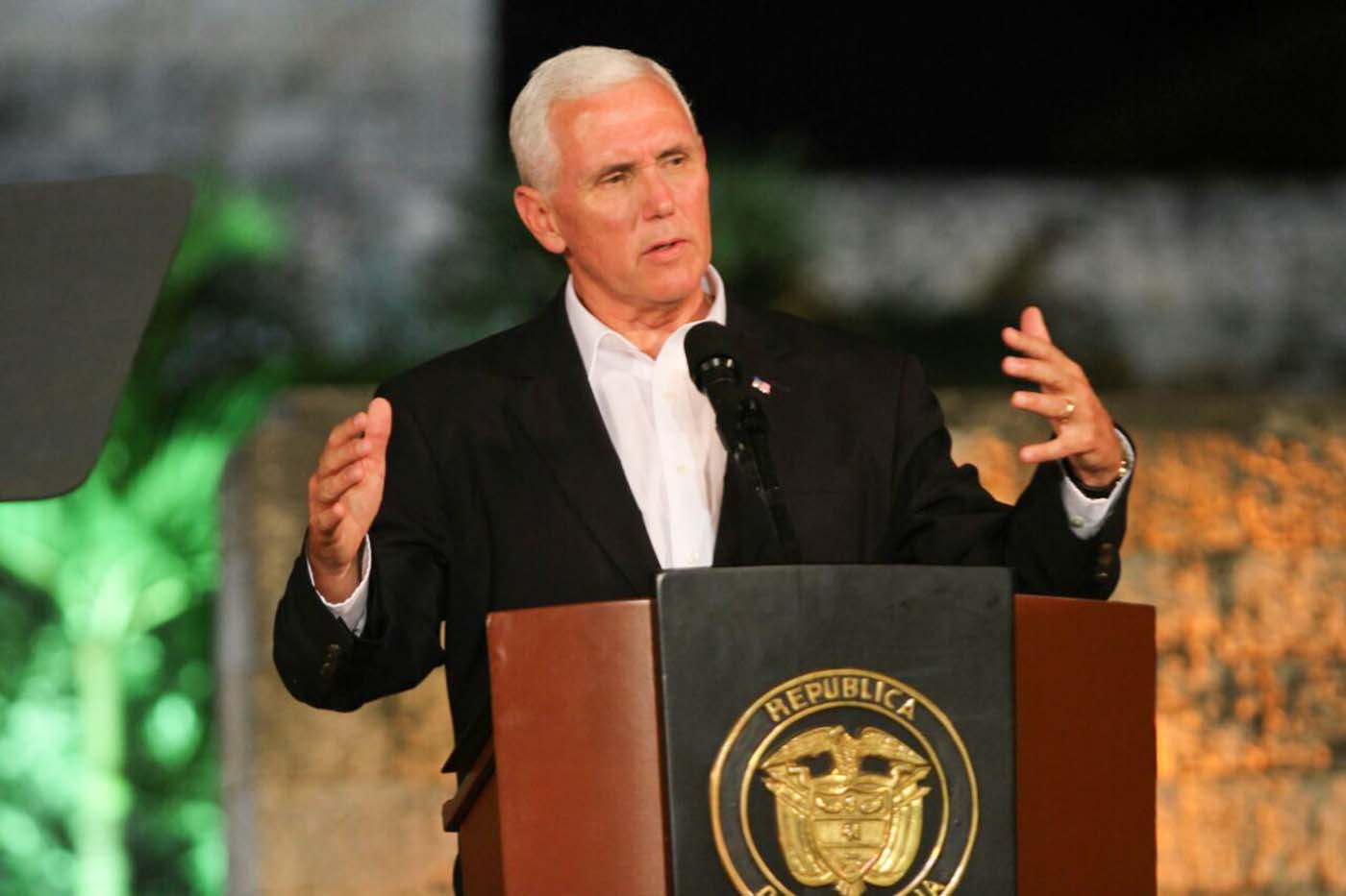 Pence: Venezuela es una amenaza para EEUU