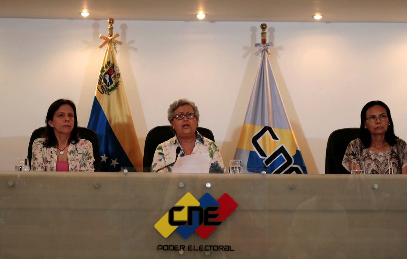 Tibisay adelantó los días para la presentación de postulaciones para las Regionales