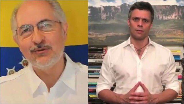 Foto: Antonio Ledezma y Leopoldo Lopez 