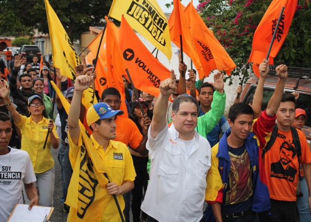 El candidato a la gobernación del estado Lara, Luis Florido