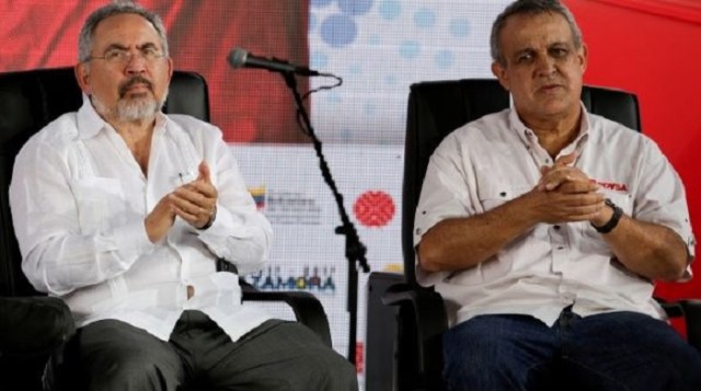 El juego de la silla: Anoche Nelson martínez fue nombrado presidente de Pdvsa y Eulogio del Pino Ministro de petróleo / cortesía