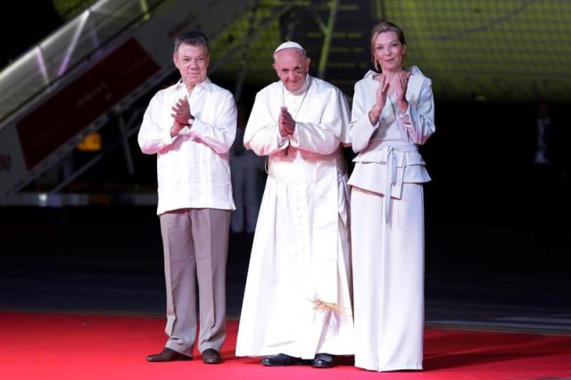 El papa Francisco se despide de Colombia tras su visita de cinco días (Foto: EFE)