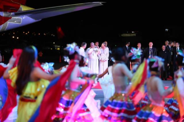 El papa Francisco se despide de Colombia tras su visita de cinco días (Foto: EFE)